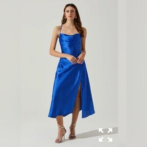 ASTR The Label Gaia Midi Dress NWT